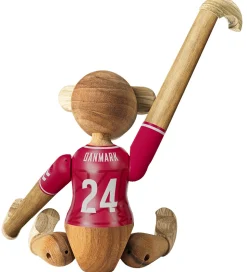 Kay Bojesen Træfigur - Abe - DBU Kvinde 2024 - Lille - Teak/Limb