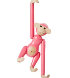 Kay Bojesen Træfigur - Abe - Mini - Pink