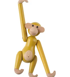 Kay Bojesen Træfigur - Abe - Vintage - Mini - Gul