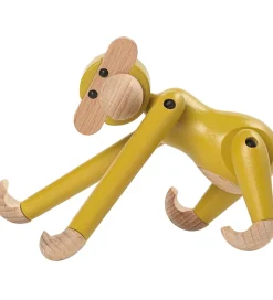 Kay Bojesen Træfigur - Abe - Vintage - Mini - Gul