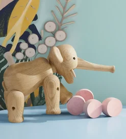 Kay Bojesen Træfigur - Elefant - Stor - 22 cm - Eg