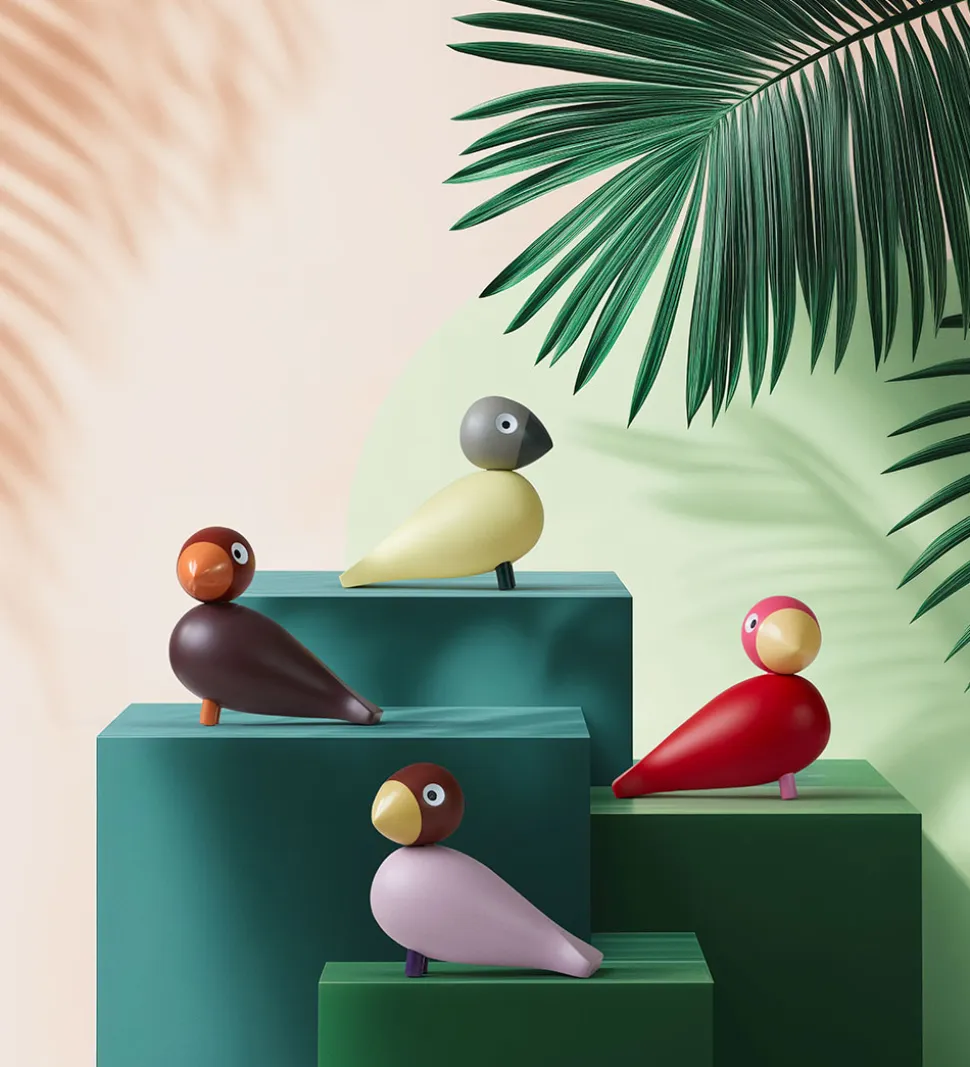 Kay Bojesen Træfigur - Sangfugl - 12,5 cm - Bella