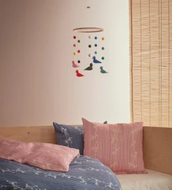 Kay Bojesen Uro - Ø 21 cm - Træ - Multifarvet m. Sangfugle