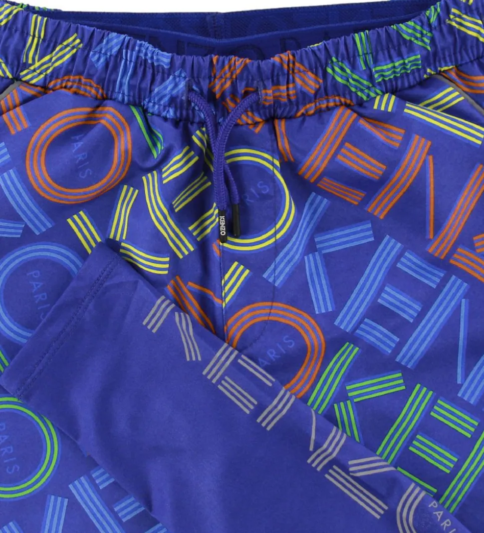 Kenzo Leggings/Shorts - Exclusive Edition - Vivid Blue m. Logo