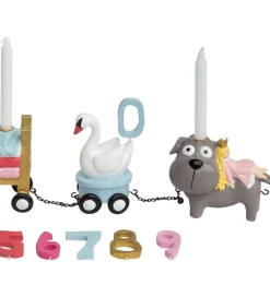 Kids by Friis Fødselsdagstog - 45 cm - Eventyr Pige