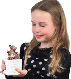 Kids by Friis Sparebøsse - 6x6x11 cm - Tvillingen