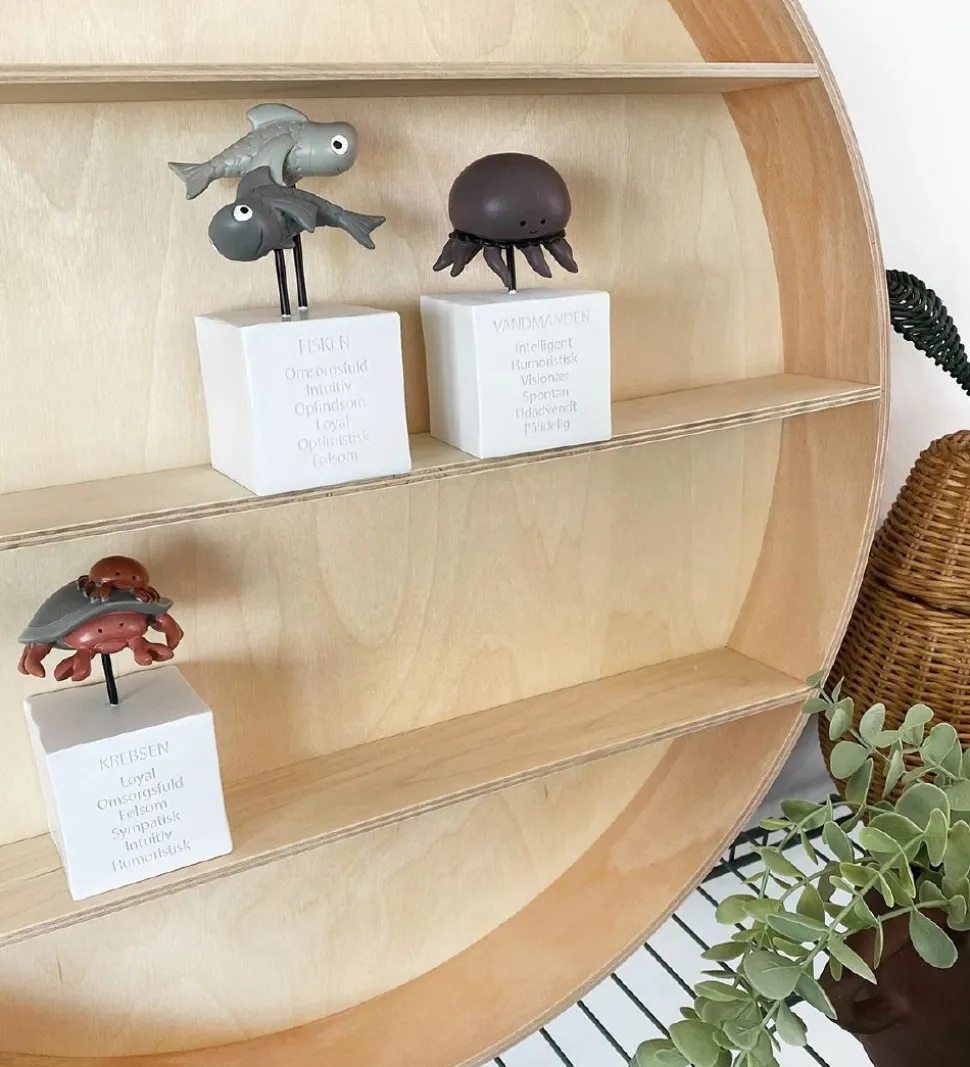 Kids by Friis Sparebøsse - 6x6x13 cm - Fisken