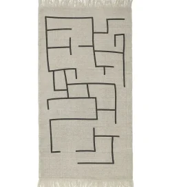 Kids Concept Legetæppe - Geometrisk - Grå