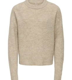 Kids Only Bluse - Strik - KogCamilla - Stone/ Melange