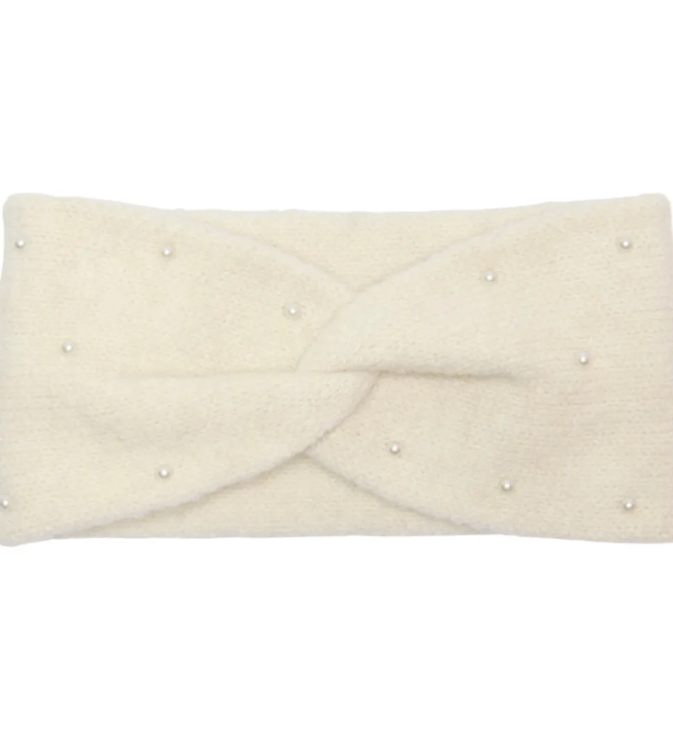 Kids Only Hårbånd - Strik - KogChyna - Whitecap Gray/Pearls