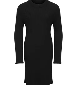 Kids Only Kjole - Strik - Rib - KogBianka - Sort