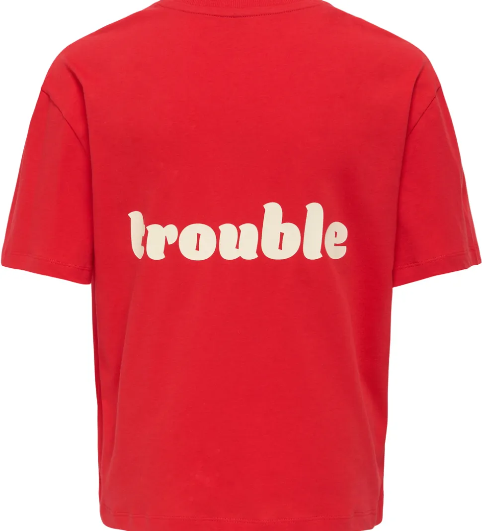Kids Only T-shirt - KogEllie - High Risk Red/Trouble