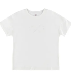 Kids Only T-shirt - KogKate - Pearl - Cloud Dancer/Bow