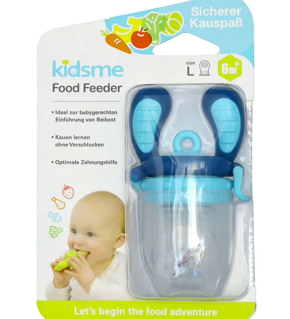 KidsMe Food Feeder - Large - Aquamarine