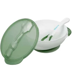 KidsMe Skål m. Ske - Grøn