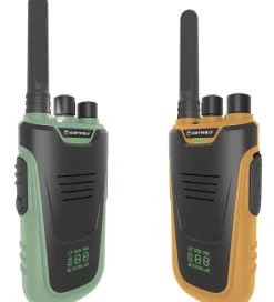 Kidywolf Walkie Talkie - 2 stk. - Kidytalk - Grøn/Orange