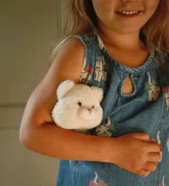 Konges Sløjd Bamse - Flip Plush Animal - 17x12 cm - Beige