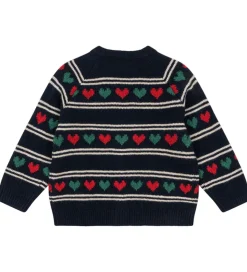 Konges Sløjd Cardigan - Uld/Polyamid - Belou - Heart