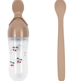 Konges Sløjd Food Feeder m. Flaske/ske - Cherry Blush