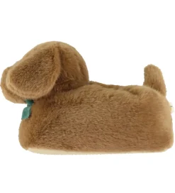 Konges Sløjd Hjemmesko - Sausage Dog Footies - Chicory Coffe