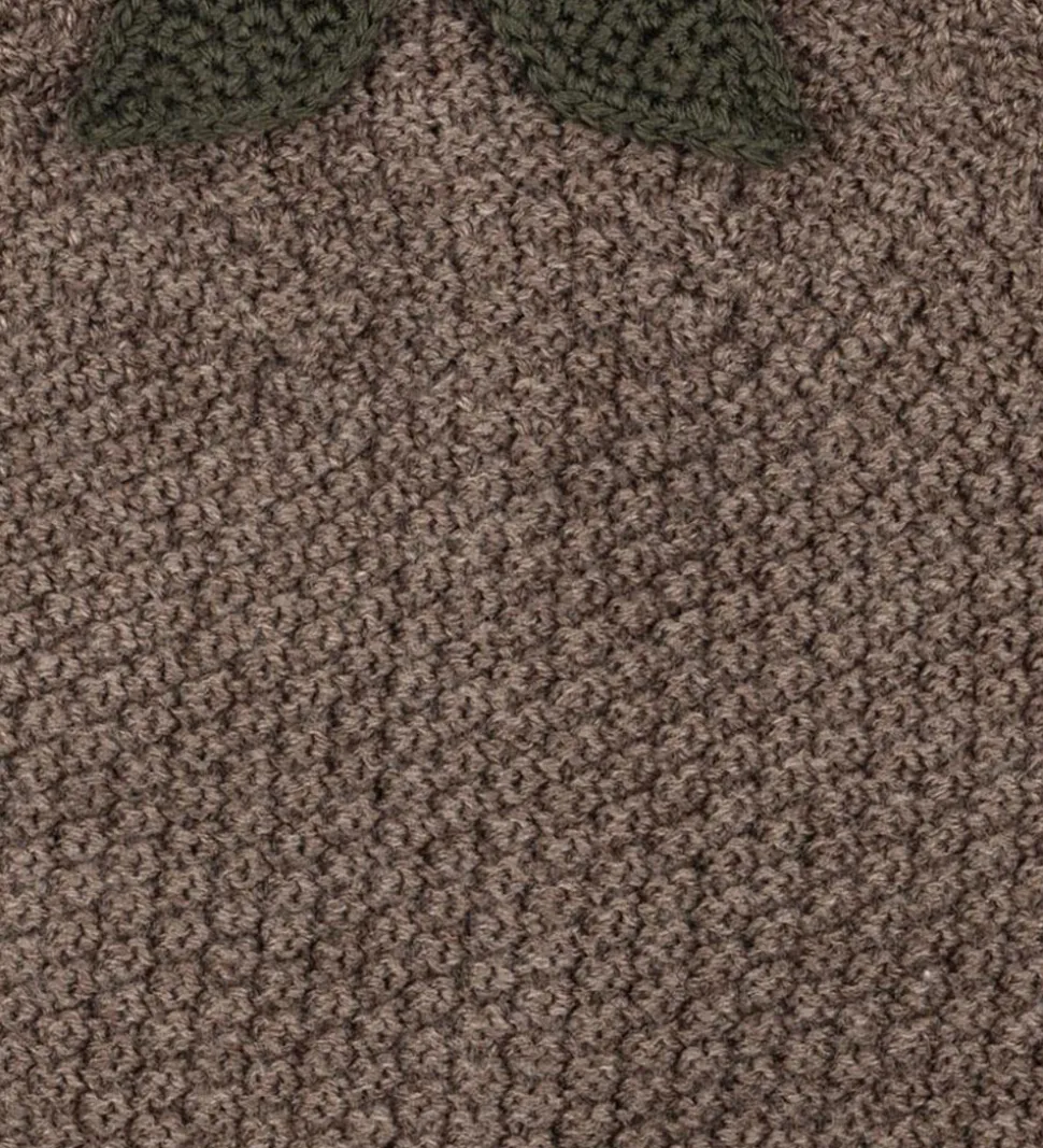 Konges Sløjd Hue - Uld - Strik - Fruity - Bunny Brown Melange