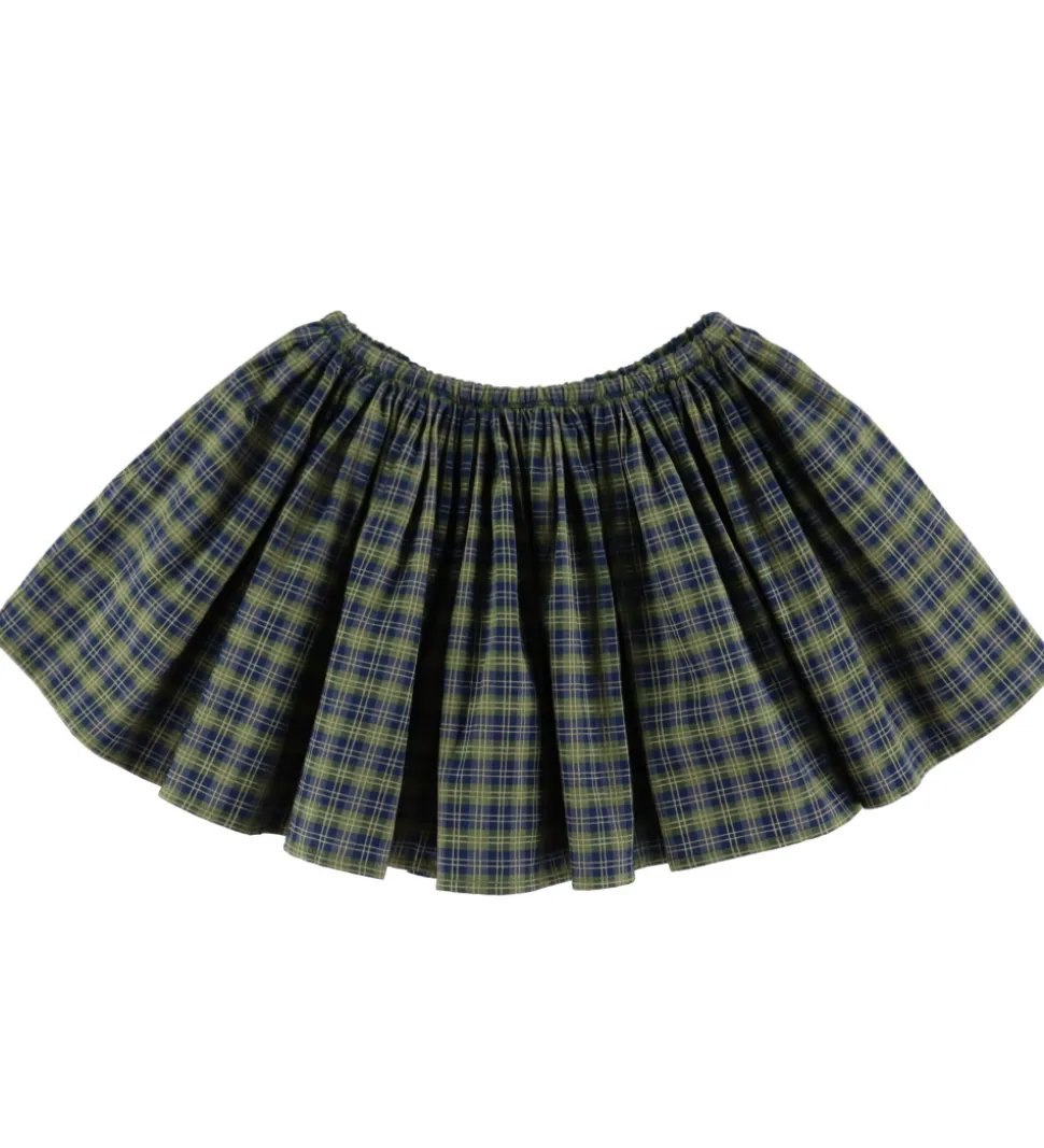 Konges Sløjd Nederdel - Terre - Laurel Blue Check