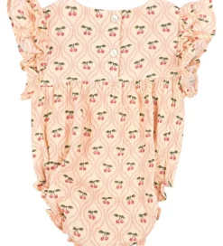 Konges Sløjd Sommerdragt - Musselin - Coco - Cherry Pink Motif