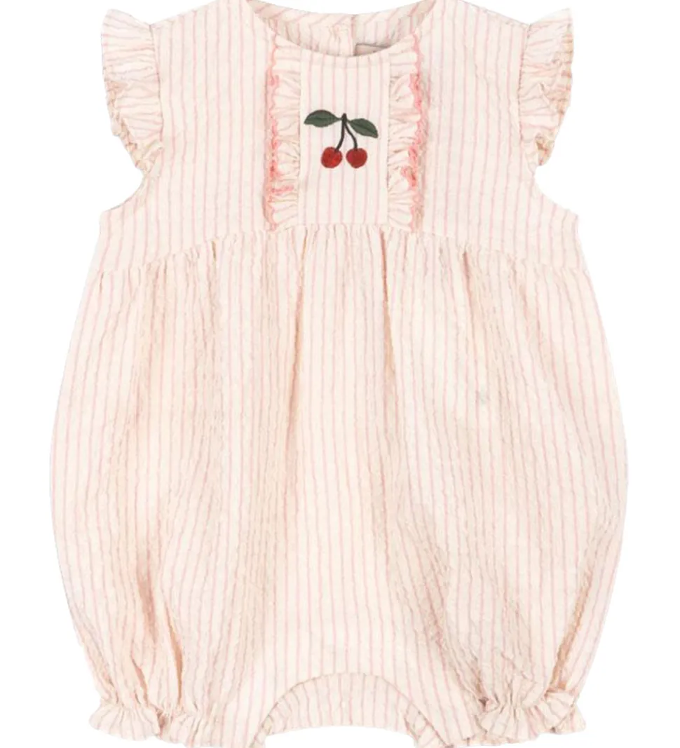 Konges Sløjd Sommerdragt - Ellie - Peony Stripe