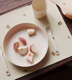 Konges Sløjd Spisesæt - Bioplast - 5 dele - Lemon