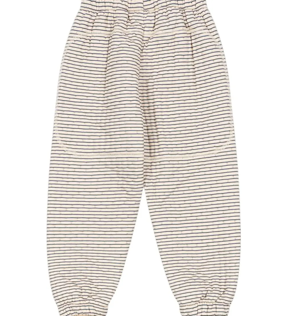 Konges Sløjd Termobukser - Thermo - Stripe Bluie