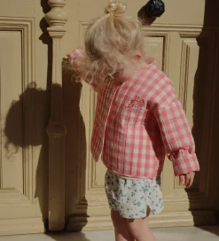 Konges sløjd x Rosie H-W Termojakke - Peach Blossom Check