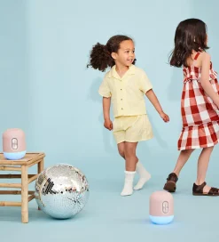 Kreafunk Højtaler m. Lampe - Bluetooth - Glowie - Dusty Rose