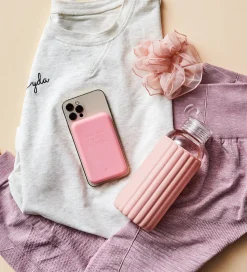 Kreafunk Powerbank - toCHARGE Qi - Fresh Pink - 5.000mAh