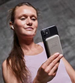 Kreafunk Powerbank - toCHARGE Qi - Ivory Sand - 5.000mAh