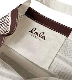 Lala Berlin Shopper - Maja - Heritage Stripe Brown