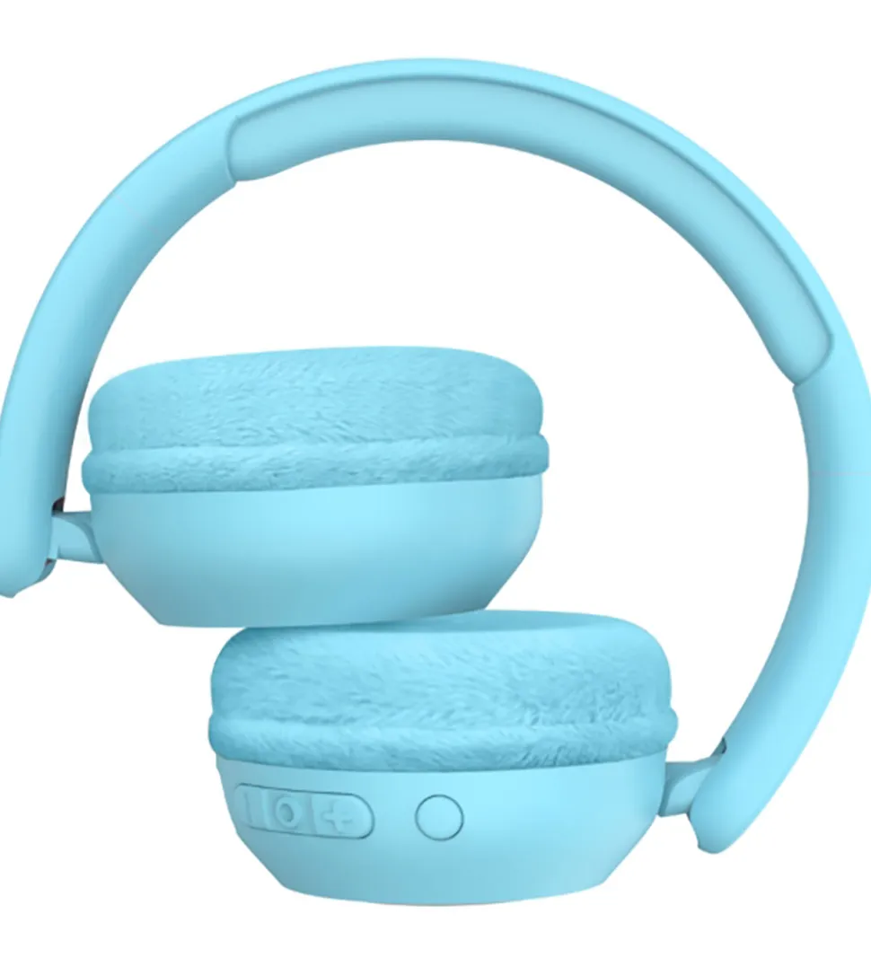 Lalarma Høretelefoner m. Lys - Trådløs - 85db - Blå