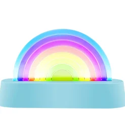 Lalarma Lampe - Dancing Rainbow - 18x11x4 cm - Blå