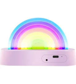 Lalarma Lampe - Dancing Rainbow - 18x11x4 cm - Lilla