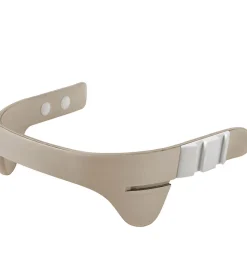 Leander Classic Bøjle til Højstol - Cappuccino m. Læderstrop