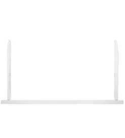 Leander Luna Ombygningssæt Til Babyseng - 140 cm - Hvid