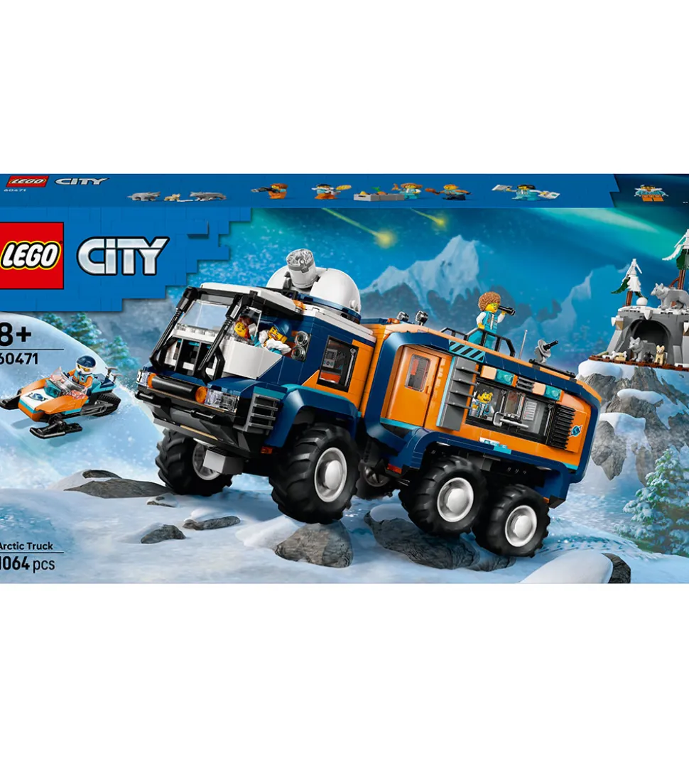 LEGO® City - Polarforskernes Mobile Laborat... 60471 - 1064 Dele