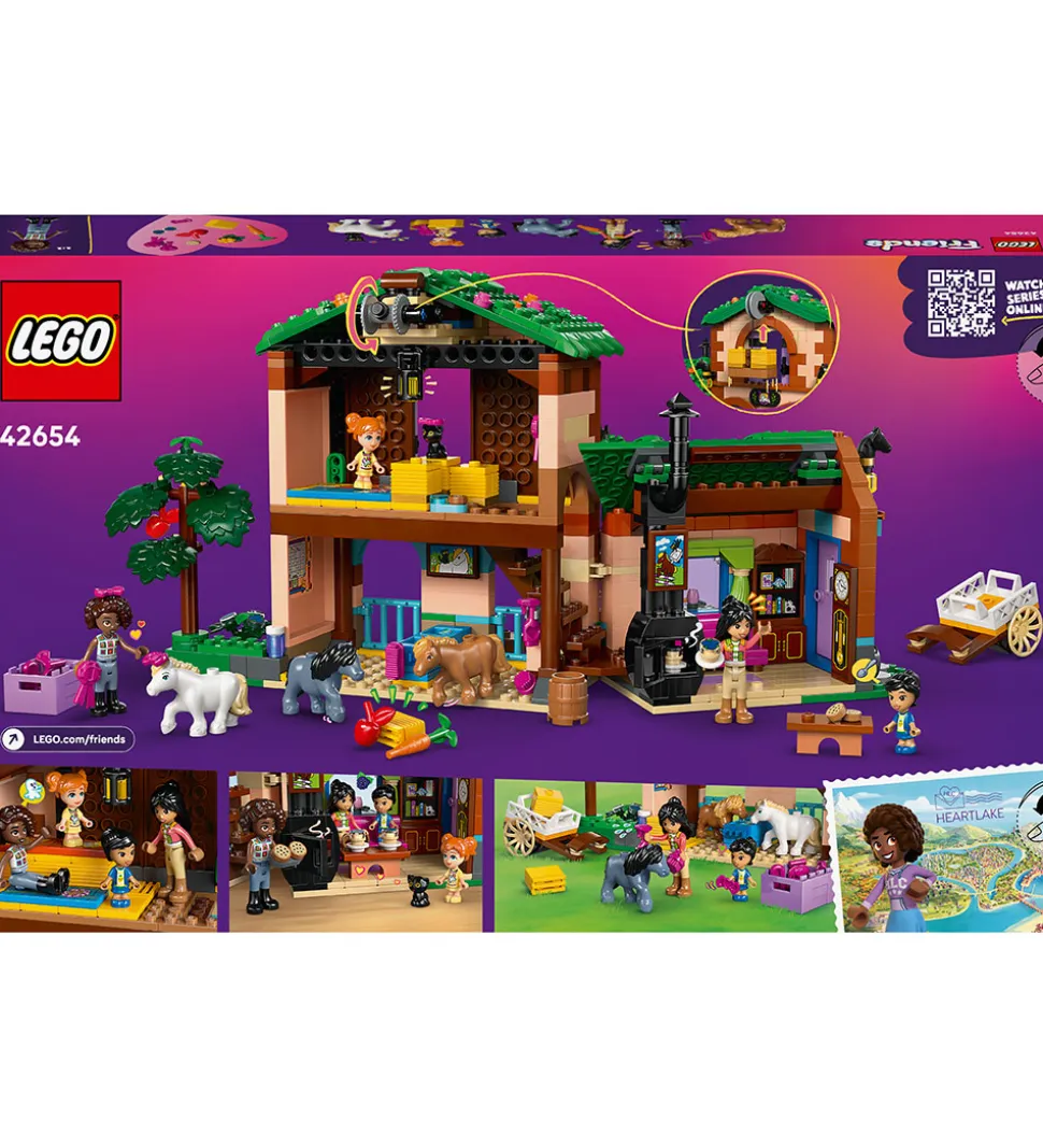 LEGO® Friends - Ponyfarm Og Stald 42654 - 727 Dele