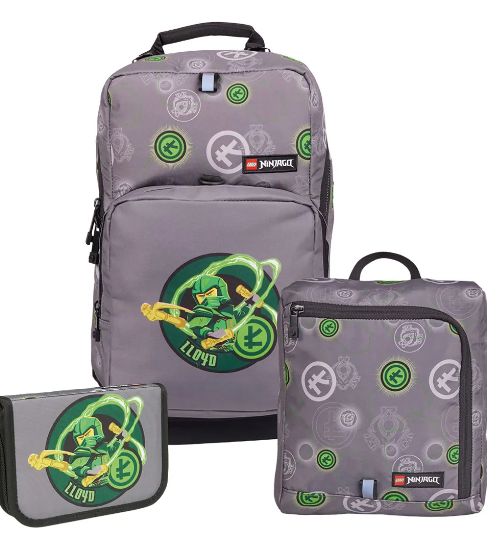 LEGO® Ninjago Skoletaskesæt - Elemental Master Of Energy - 20,5L