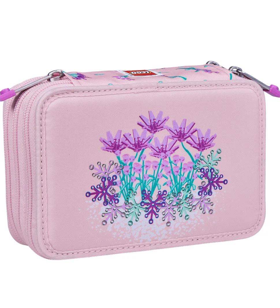 LEGO® Penalhus - Flowers - Lyserød