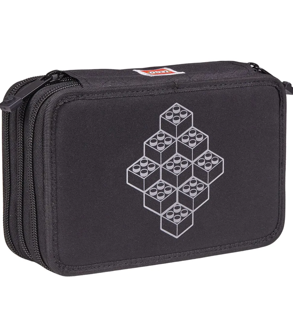 LEGO® Penalhus m. Indhold - Bricks - Sort