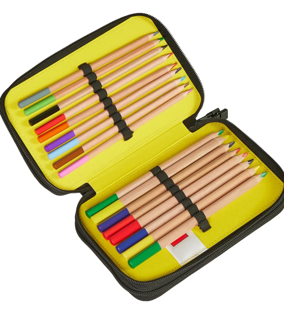 LEGO® Penalhus m. Indhold - Bricks - Sort