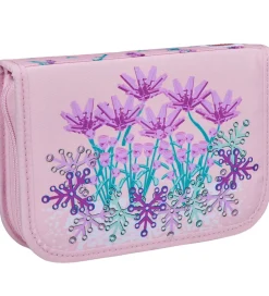 LEGO® Penalhus m. Indhold - Flowers - Lyserød