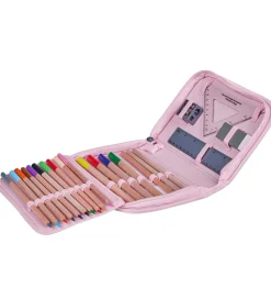 LEGO® Penalhus m. Indhold - Flowers - Lyserød