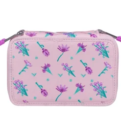 LEGO® Penalhus m. Indhold - Flowers - Lyserød