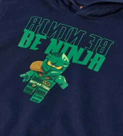 LEGO® Wear Ninjago Hættetrøje - LwSaku - Mørkeblå